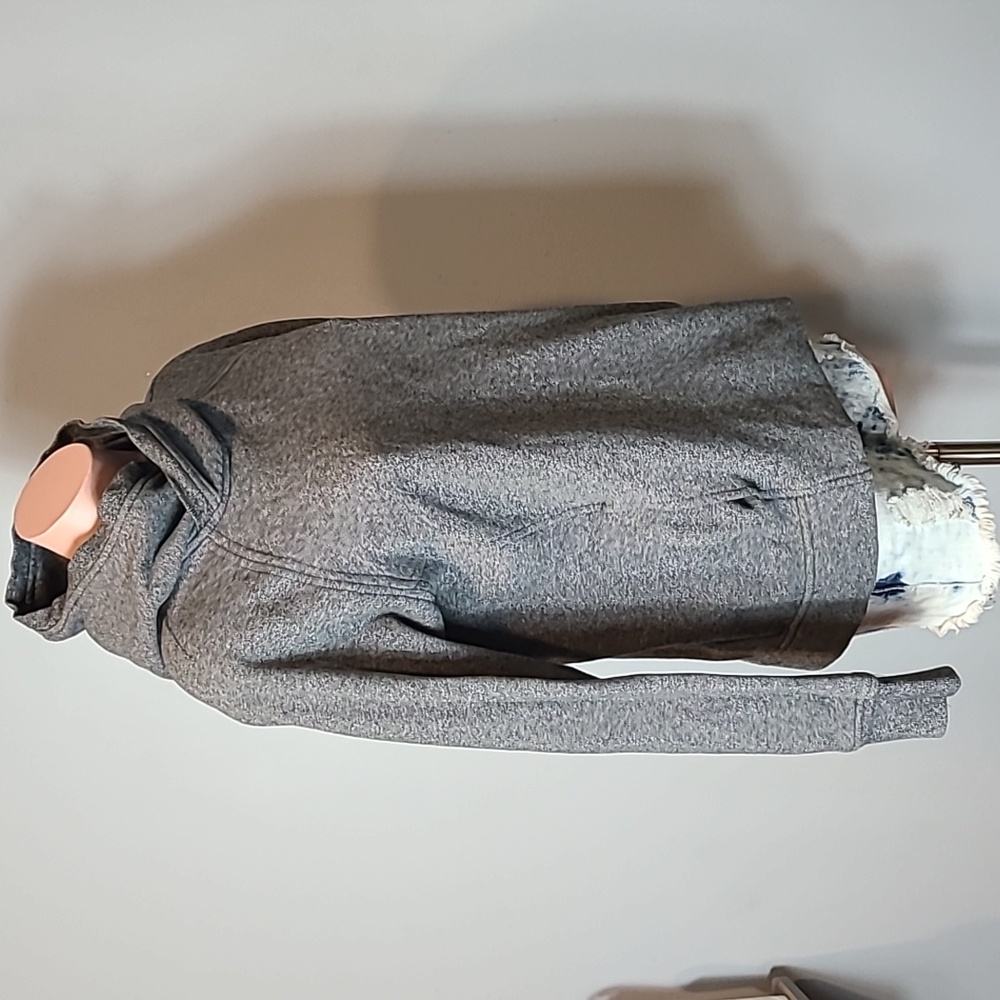 Lululemon Womens At Ease Hoodie Gray Sweatshirt 6 Activewear - Picture 5 of 9